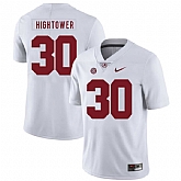 Alabama Crimson Tide 30 Dont'a Hightower White Nike College Football Jersey Dzhi,baseball caps,new era cap wholesale,wholesale hats